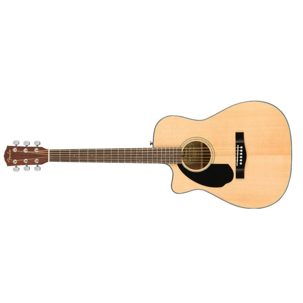 fender electro acoustic guitars fender cc 60sce concert walnut electro acoustic guitar - left handed
