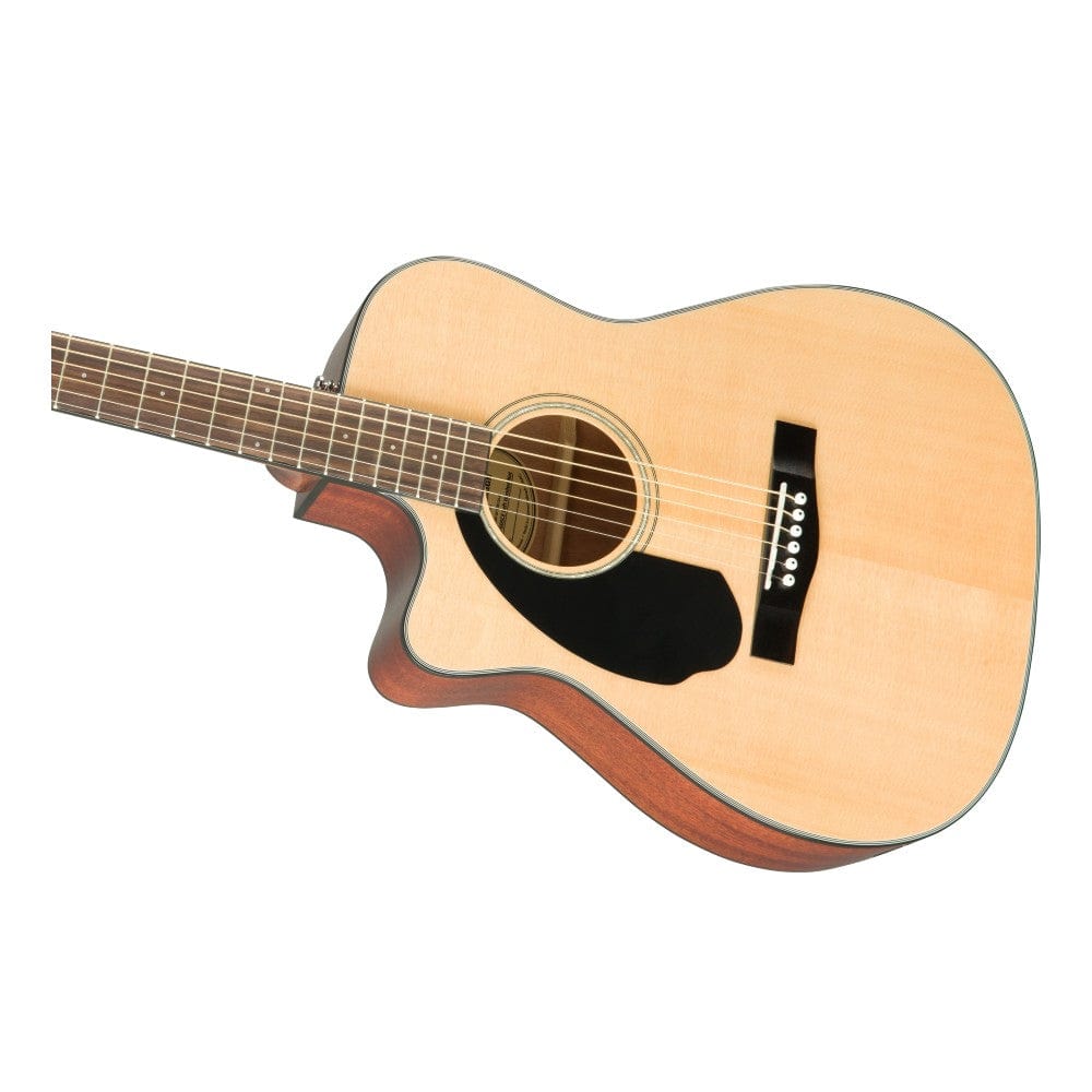 fender electro acoustic guitars fender cc 60sce concert walnut electro acoustic guitar - left handed