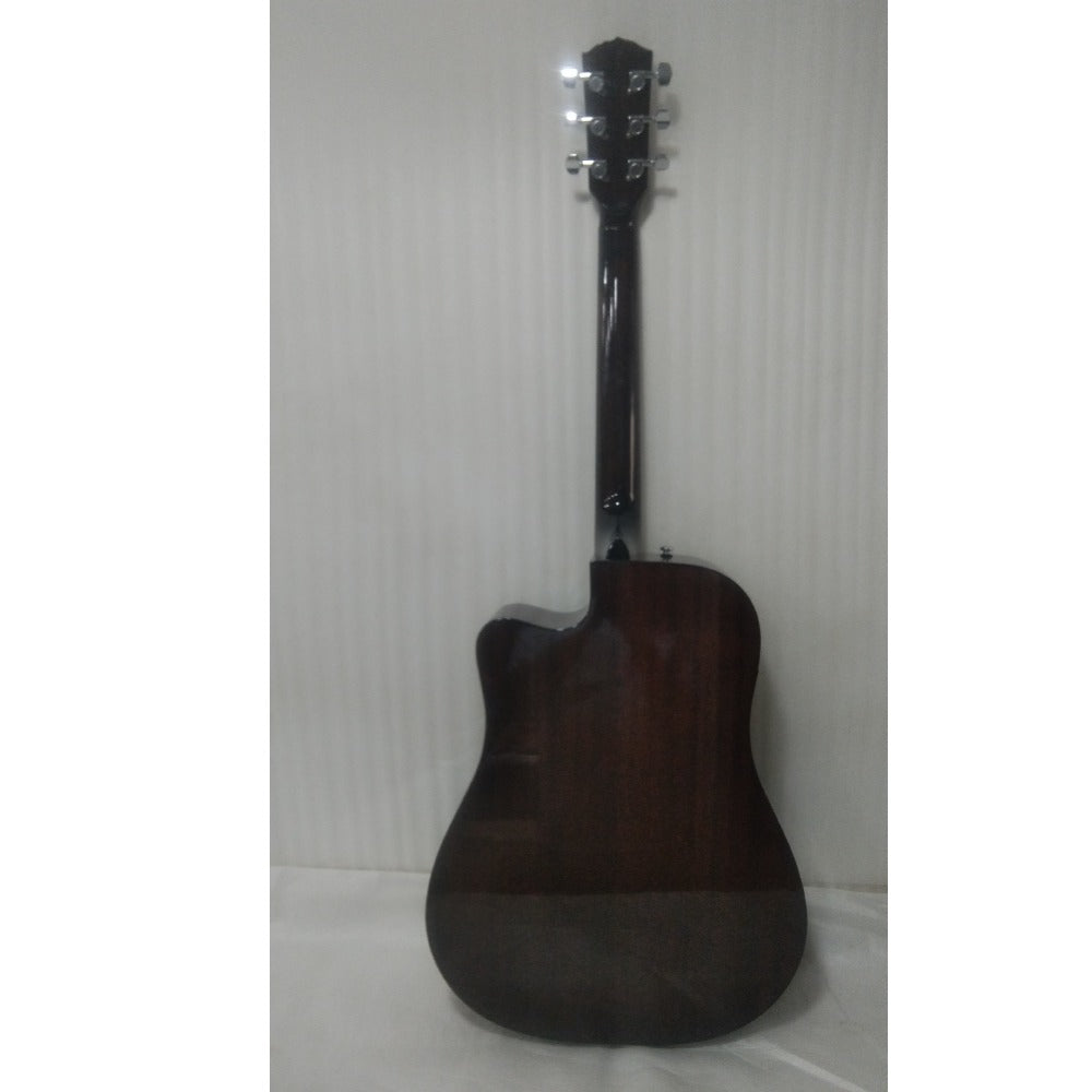 Fender Electro Acoustic Guitars Fender CD-60SCE Dreadnought All Mahogany Electro-Acoustic Guitar - Open Box B Stock