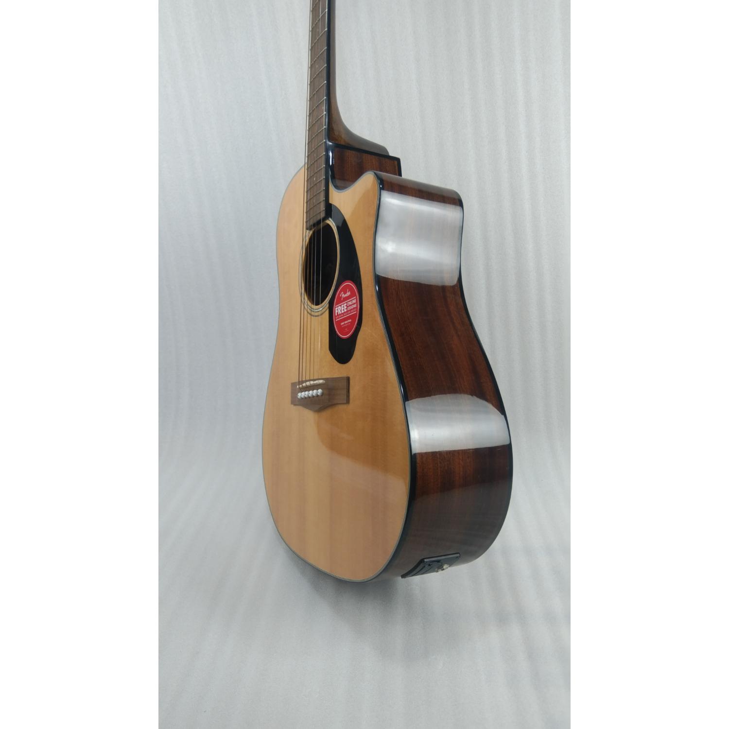 Fender Electro Acoustic Guitars Fender CD-60SCE Dreadnought Electro-Acoustic Guitar - Open Box