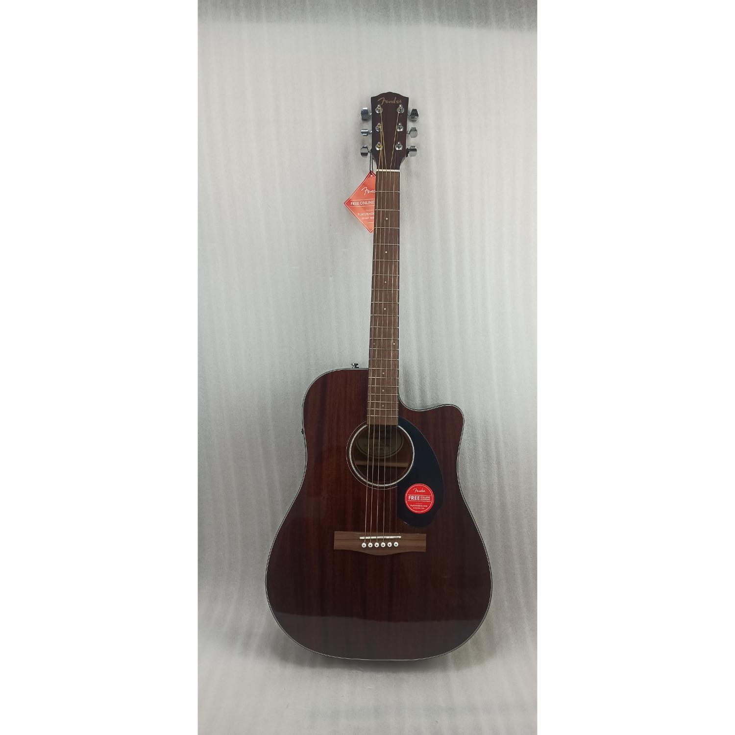 Fender Electro Acoustic Guitars Fender CD-60SCE Dreadnought Electro-Acoustic Guitar - Open Box