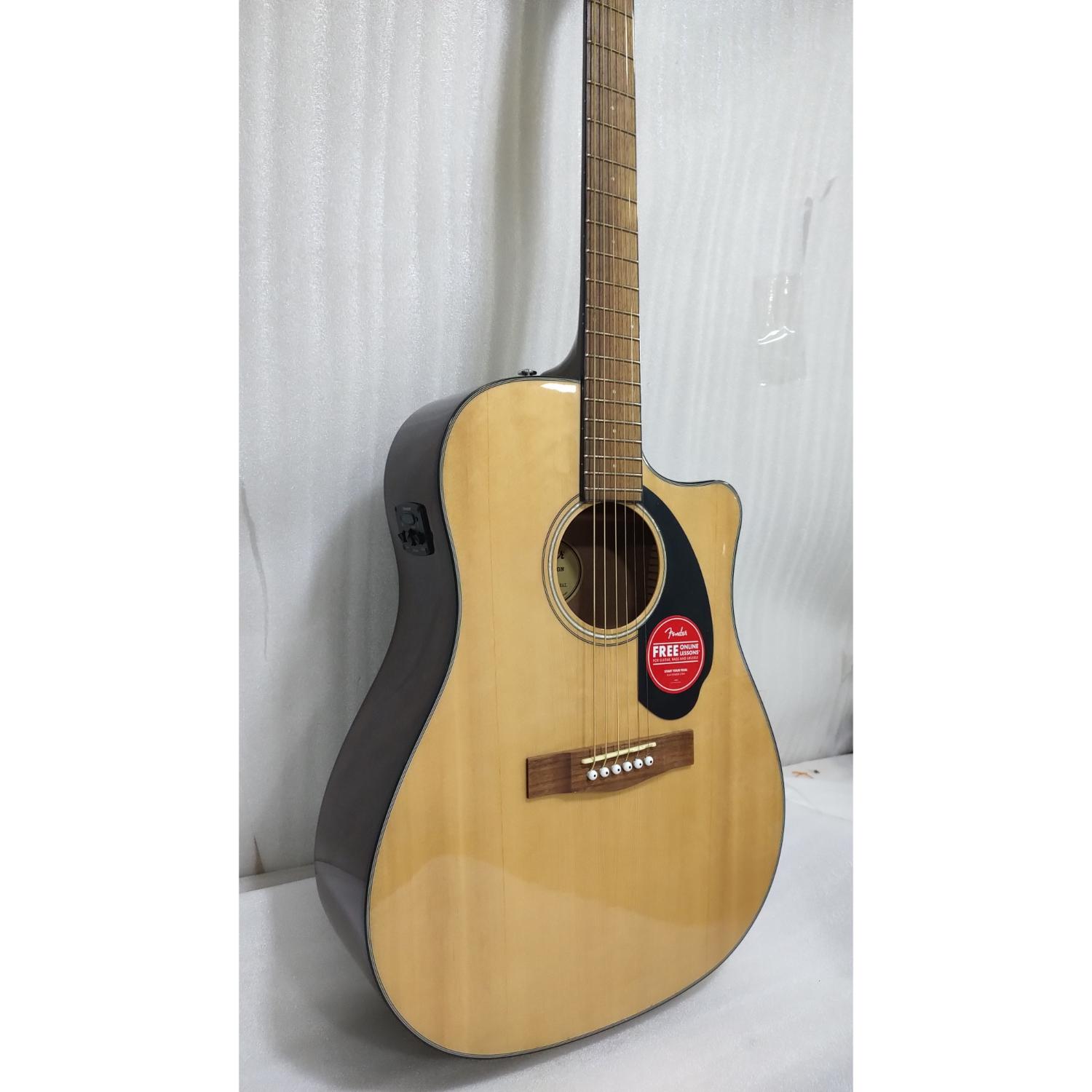 Fender Electro Acoustic Guitars Fender CD-60SCE Dreadnought Electro-Acoustic Guitar - Open Box