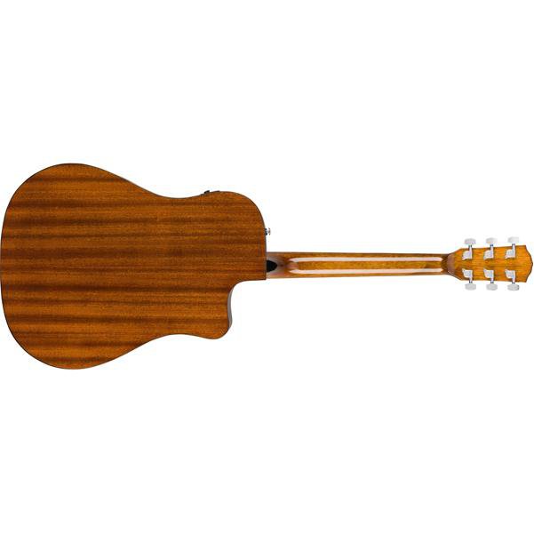fender electro acoustic guitars fender cd-60sce left handed electro acoustic guitar - natural