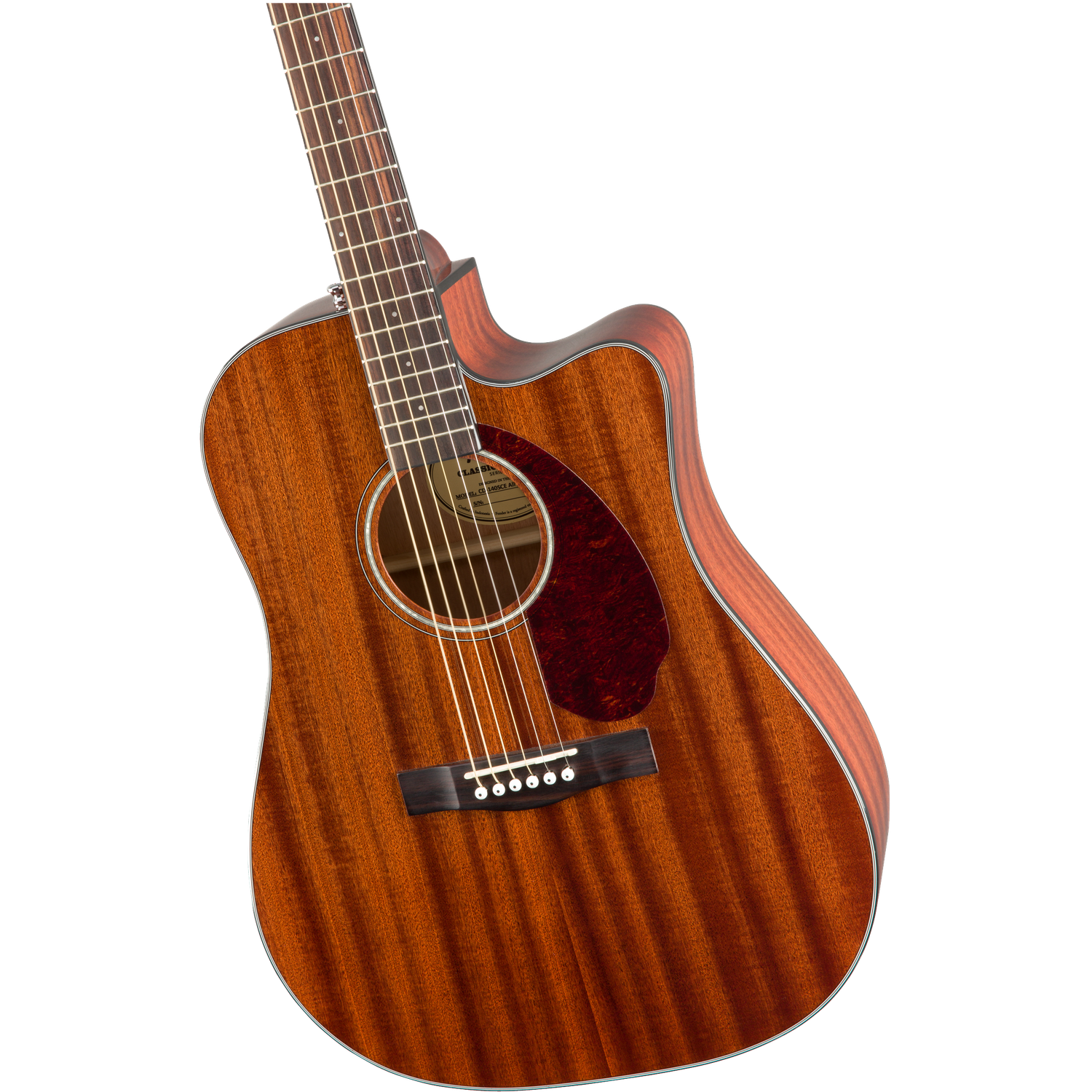 Fender Electro Acoustic Guitars Fender CD140SCE-ALL Electro Acoustic Guitar with Case - Mahogany