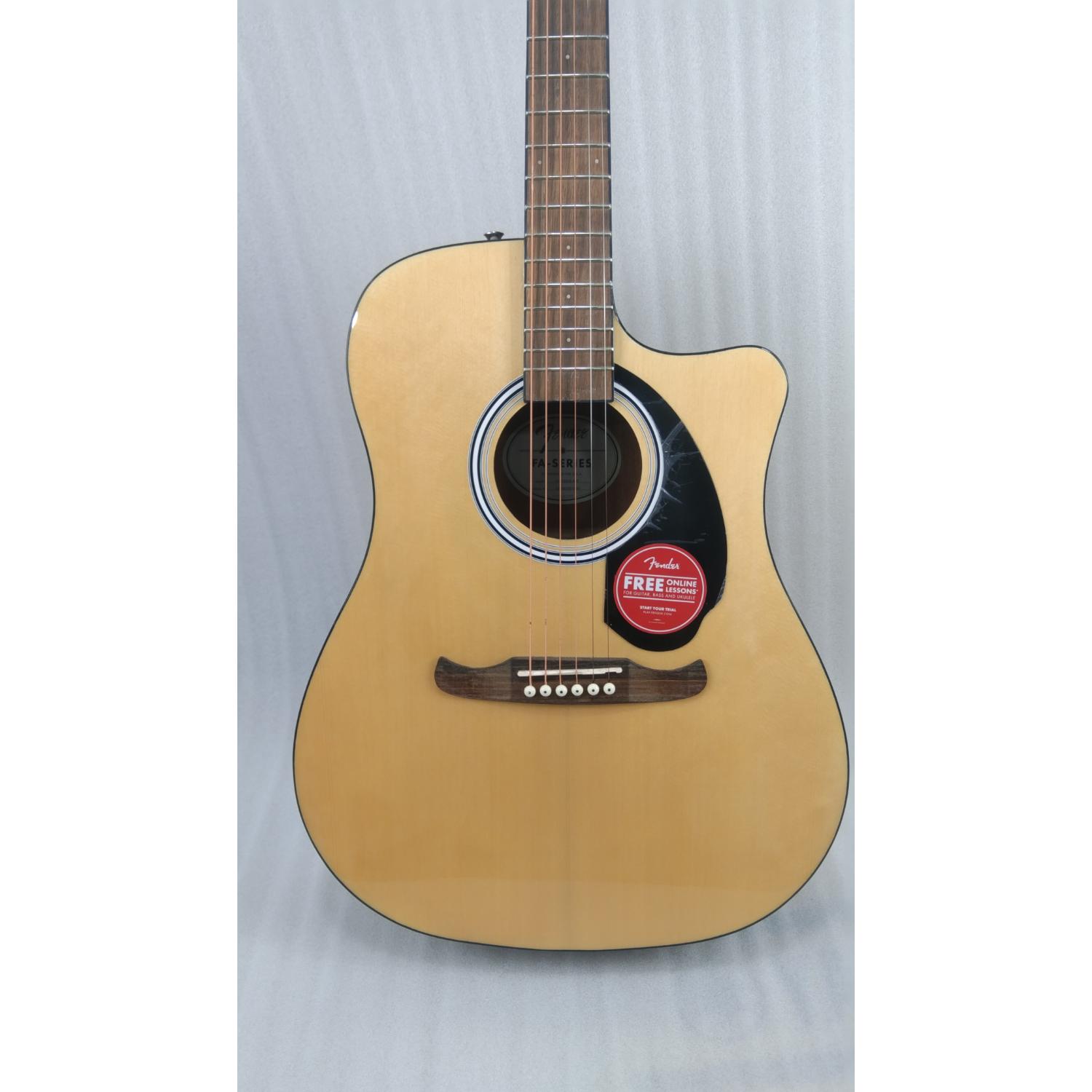 Fender Electro Acoustic Guitars Fender FA-125CE Dreadnought Cutaway Electro Acoustic Guitar - Open Box