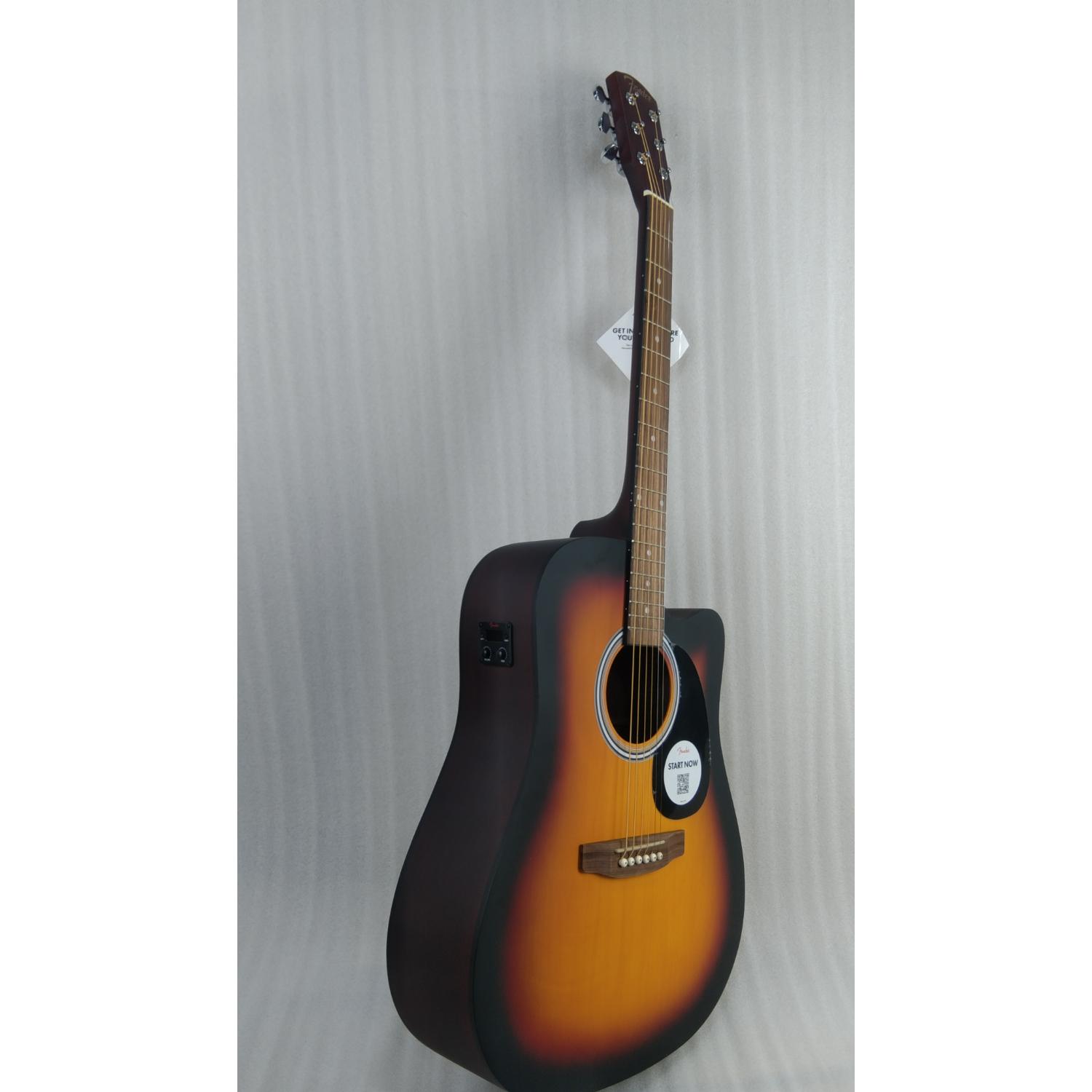 Fender Electro Acoustic Guitars Fender FA-25CE Dreadnought 6 String Electro Acoustic Guitar - Open Box