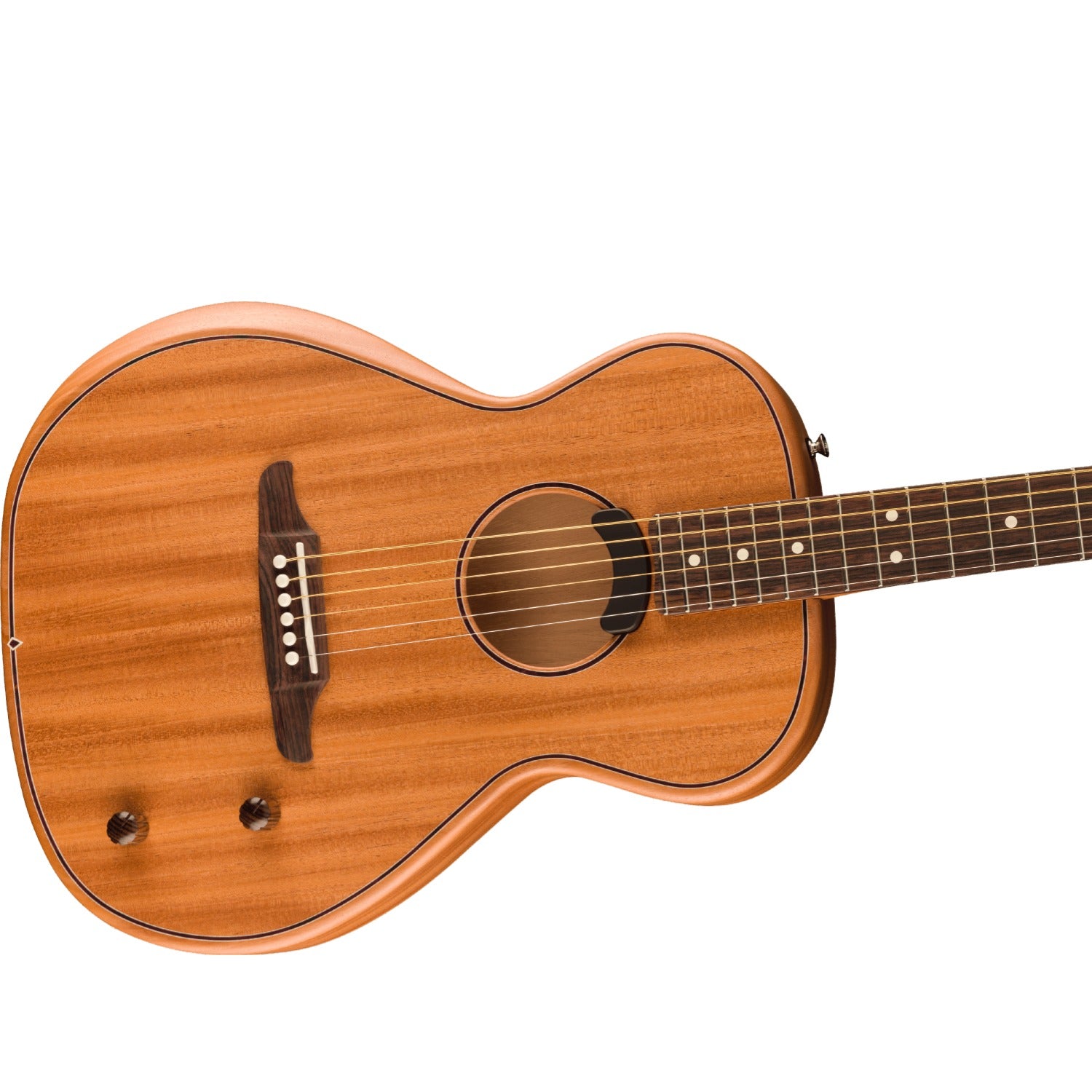Fender Electro Acoustic Guitars Fender Highway Series Parlor 6 String Electro Acoustic Guitar
