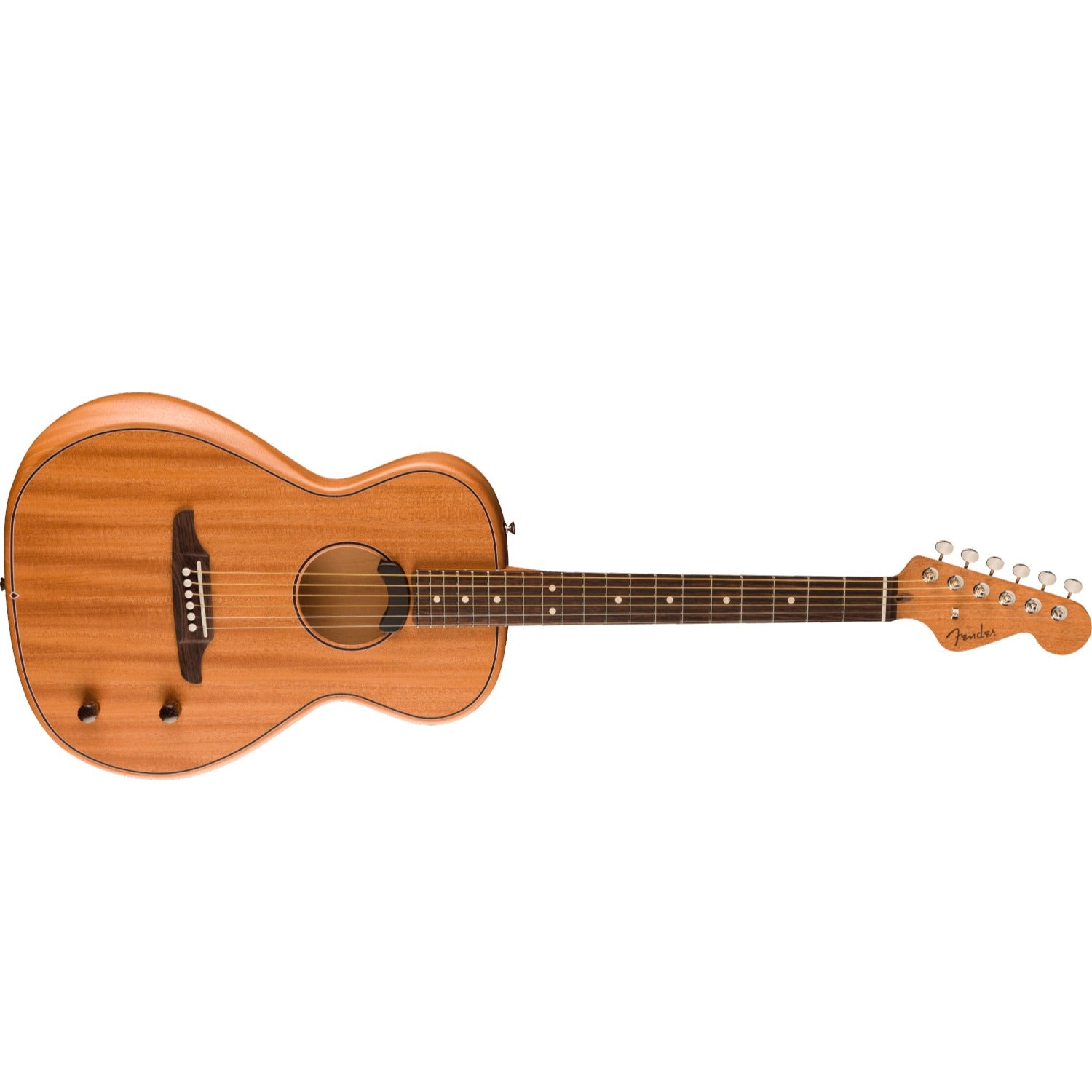 Fender Electro Acoustic Guitars Fender Highway Series Parlor 6 String Electro Acoustic Guitar