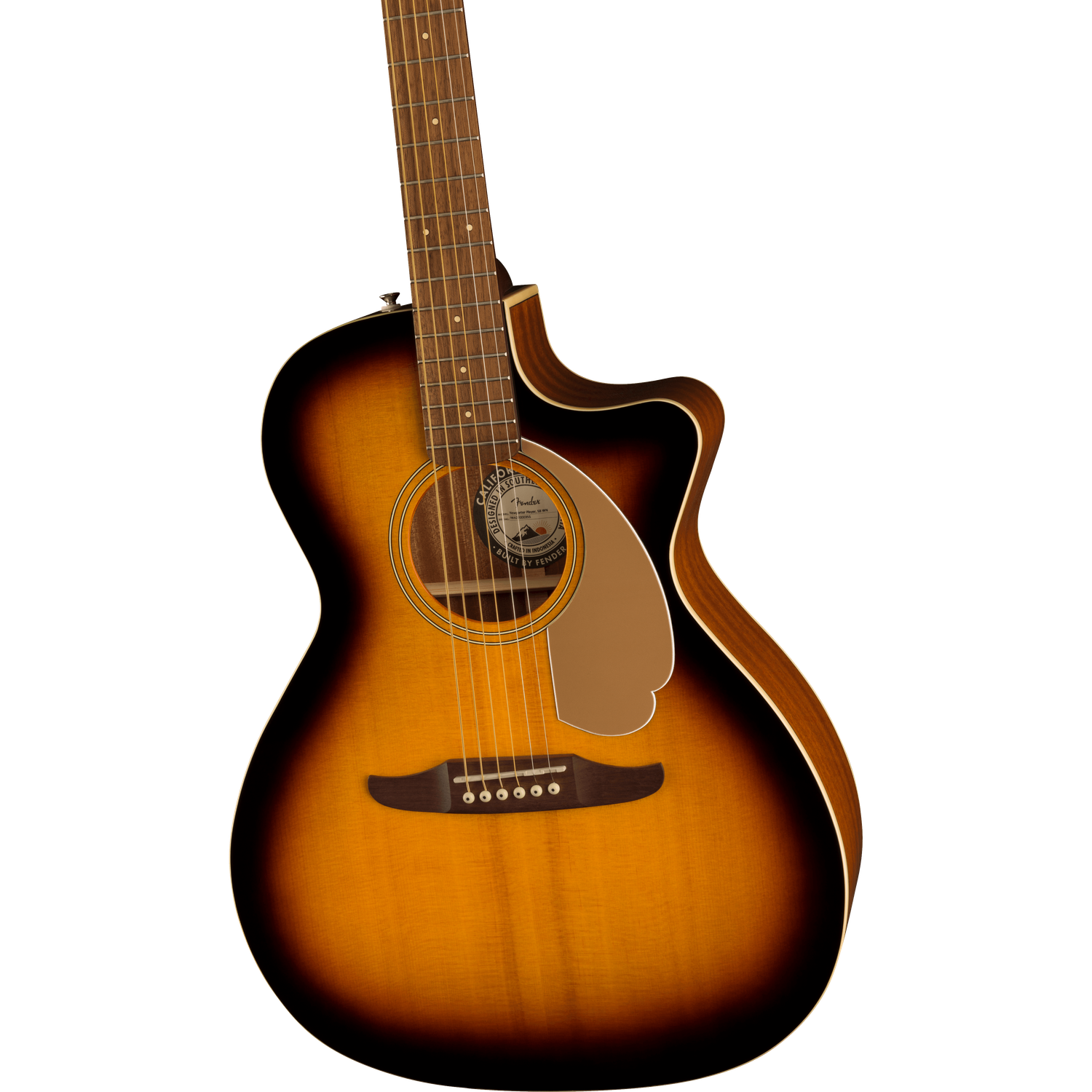 Fender Electro Acoustic Guitars Fender Newporter Player 6 String Electro Acoustic Guitar