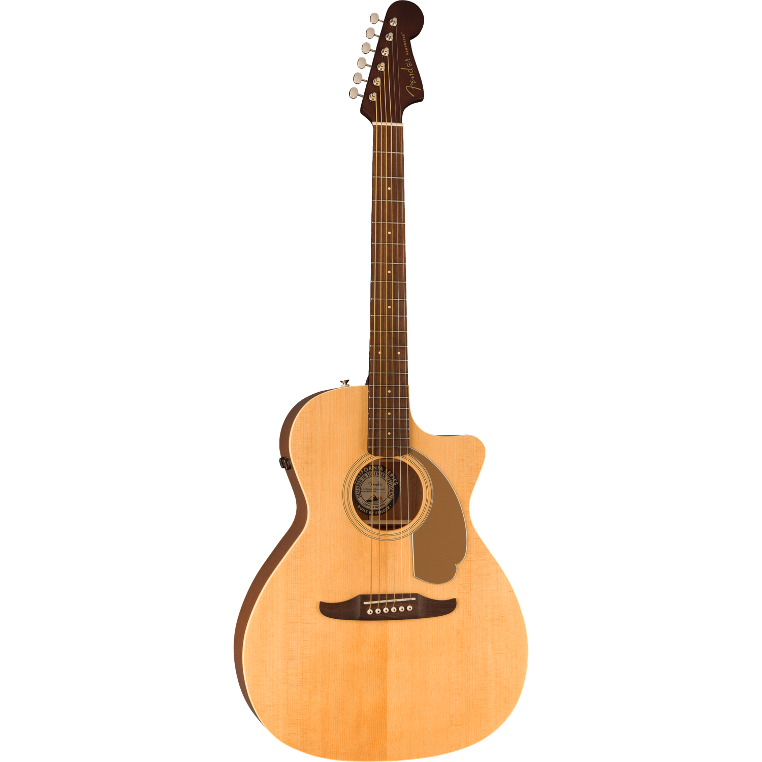 Fender Electro Acoustic Guitars Fender Newporter Player 6 String Electro Acoustic Guitar#color_natural