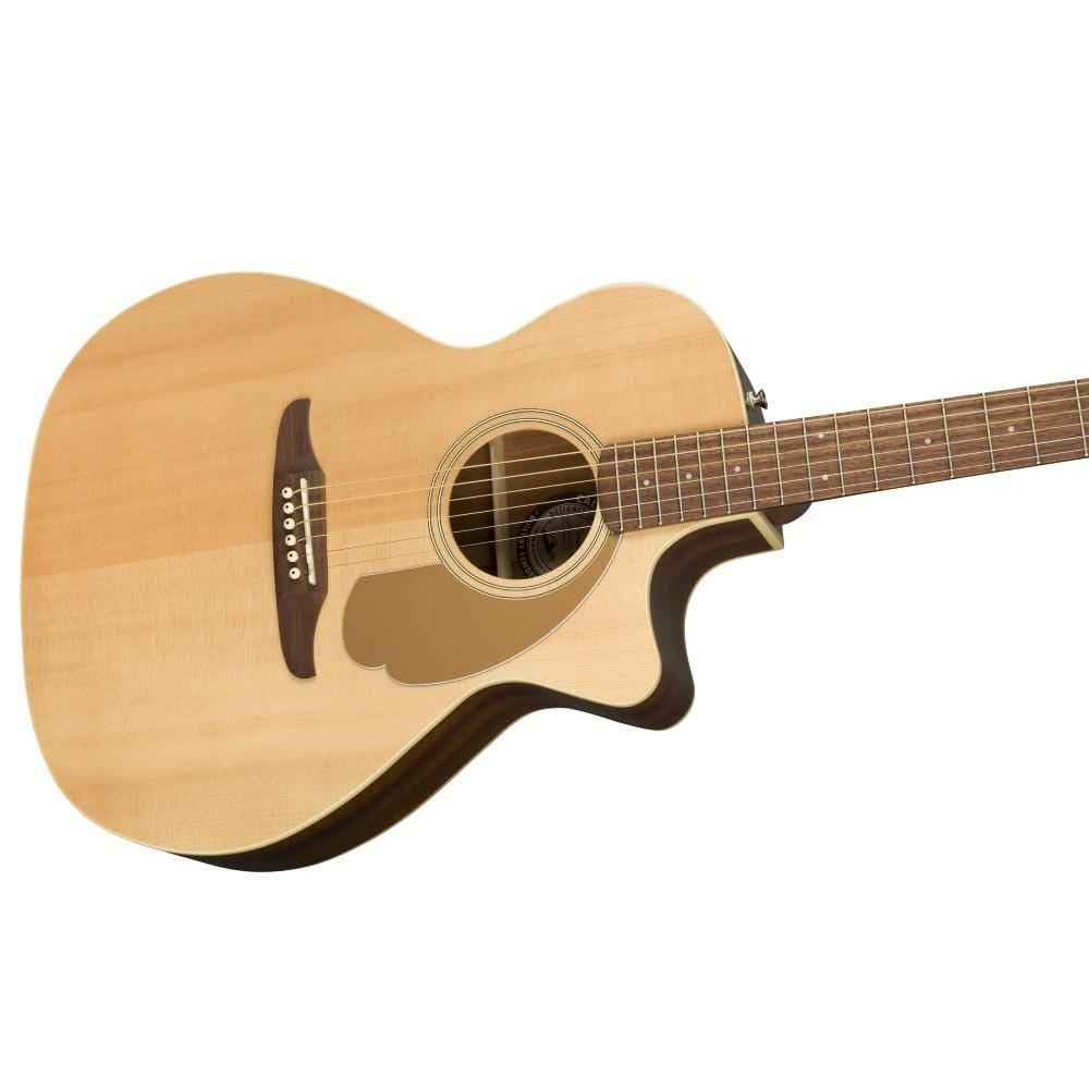 fender electro acoustic guitars fender newporter player 6 string electro-acoustic guitar - walnut fretboard