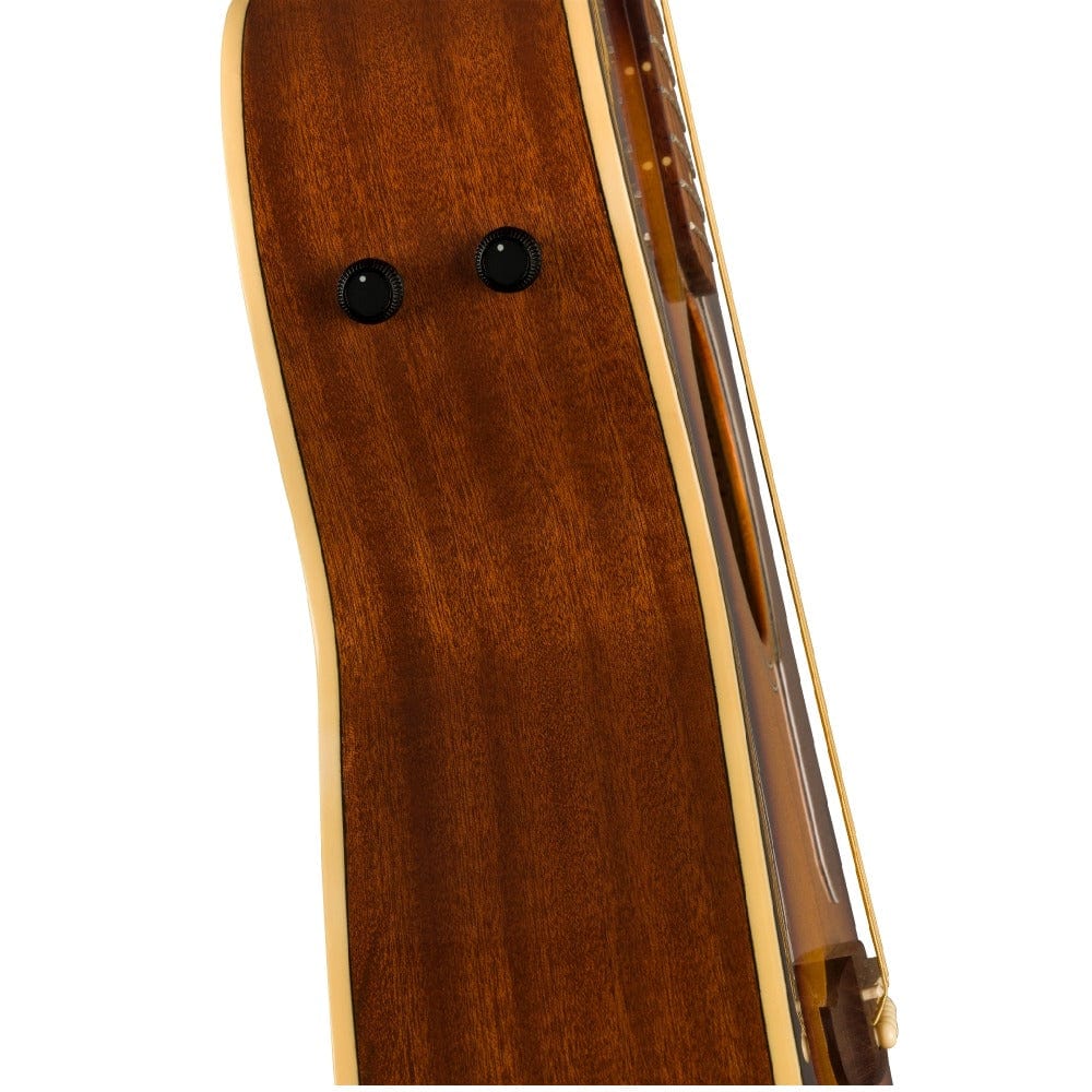 fender electro acoustic guitars fender newporter player 6 string electro-acoustic guitar - walnut fretboard