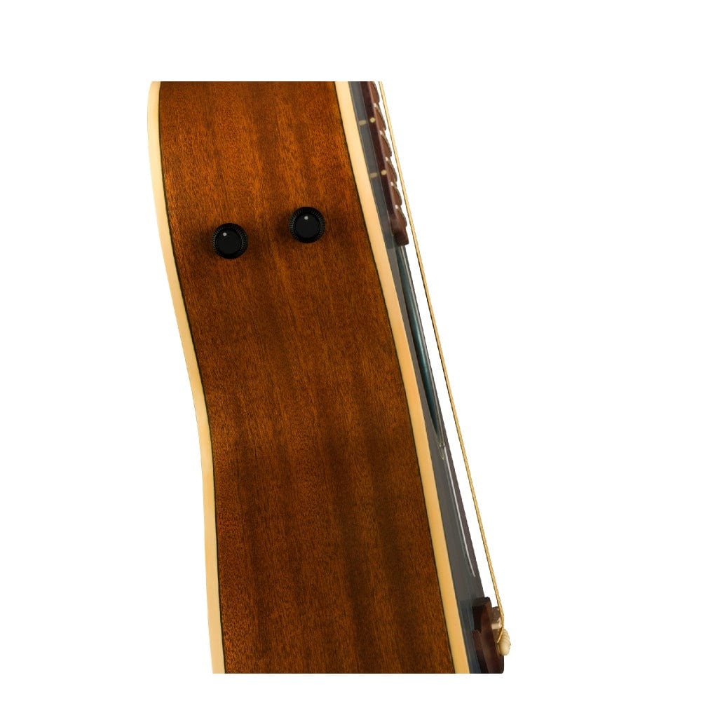 fender electro acoustic guitars fender newporter player 6 string electro-acoustic guitar - walnut fretboard