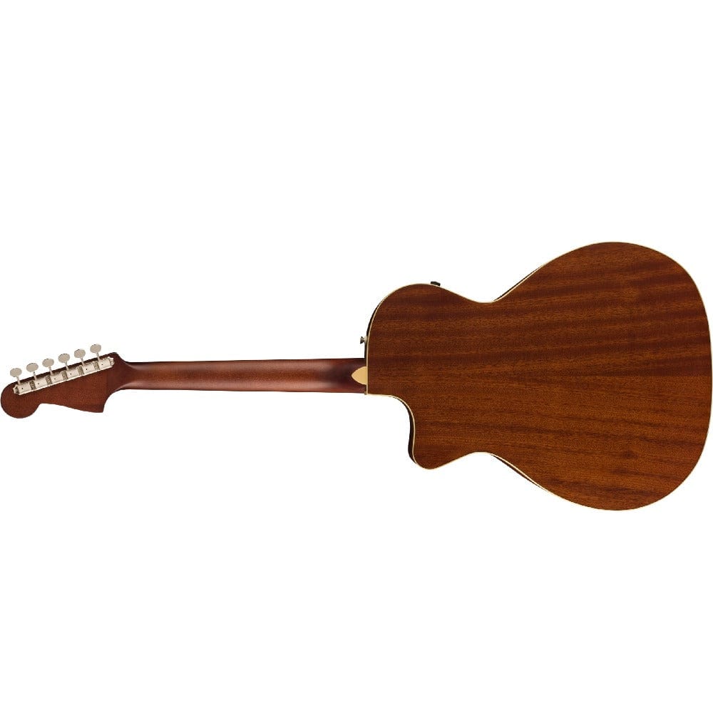 fender electro acoustic guitars fender newporter player 6 string electro-acoustic guitar - walnut fretboard