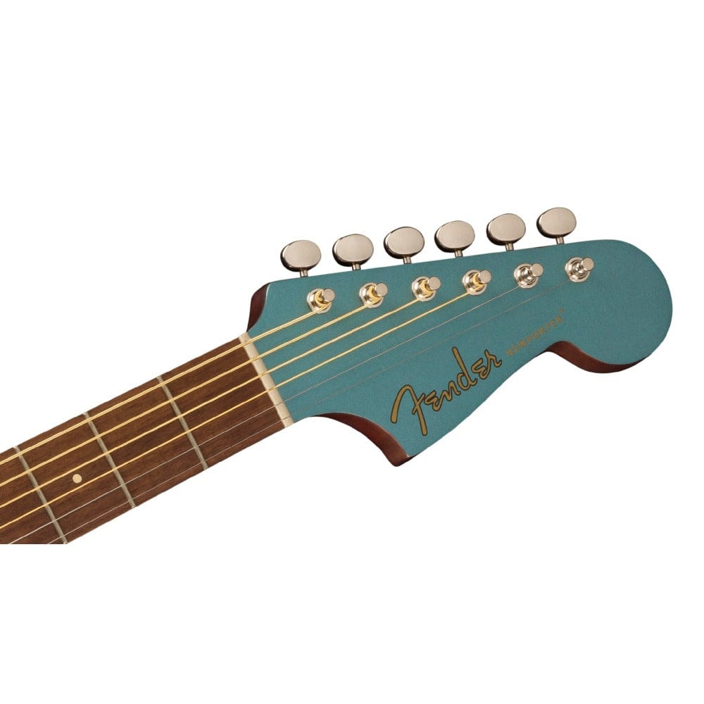 fender electro acoustic guitars fender newporter player 6 string electro-acoustic guitar - walnut fretboard