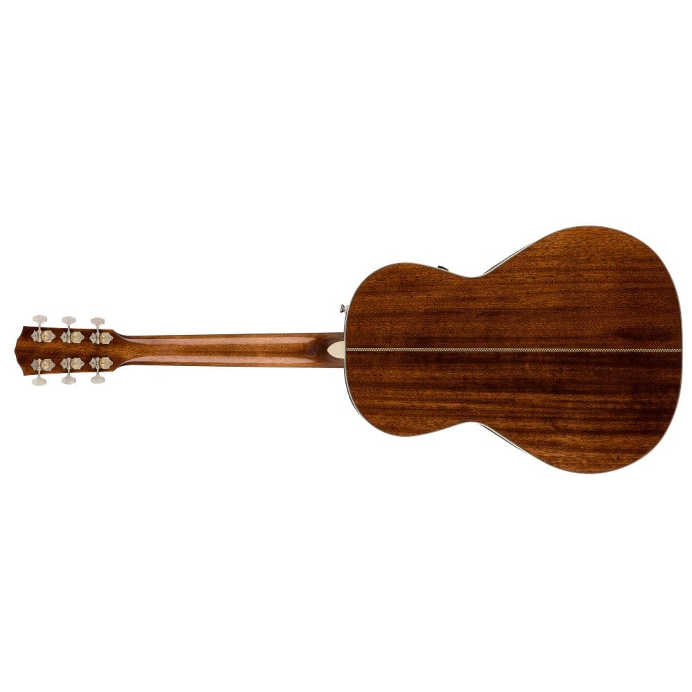 fender electro acoustic guitars fender pm 2e standard parlor electro acoustic guitar with case