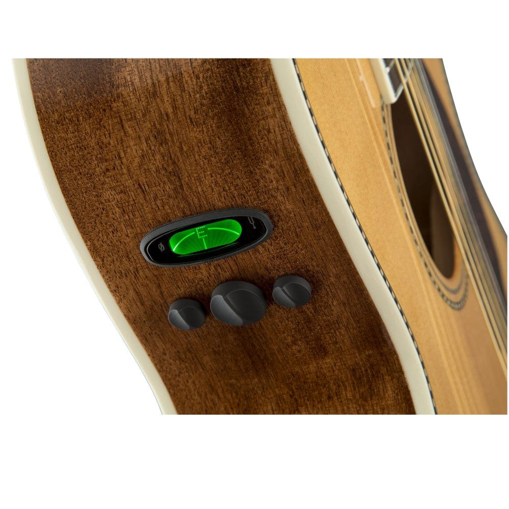 fender electro acoustic guitars fender pm 2e standard parlor electro acoustic guitar with case