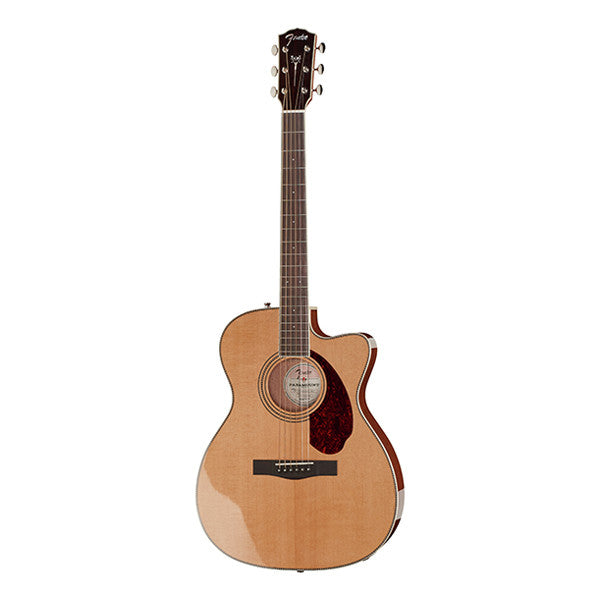 fender electro acoustic guitars fender pm-3 std triple 0 cutaway electro acoustic guitar - natural