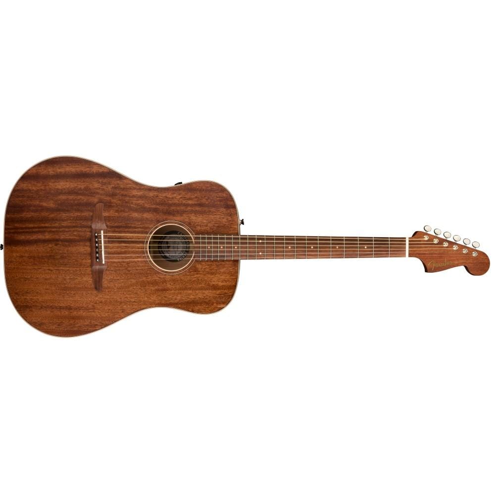 fender electro acoustic guitars fender redondo special mahogany 6-strings electro acoustic guitar with bag