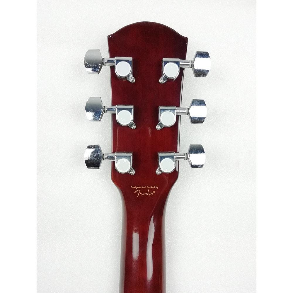 fender electro acoustic guitars fender sa105ce electro - acoustic guitar - natural - open box b stock #barcode_202101580382