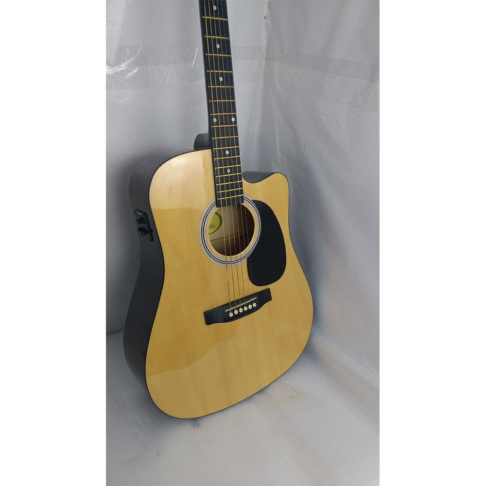 fender electro acoustic guitars fender sa105ce electro - acoustic guitar - natural - open box b stock #barcode_202101580382