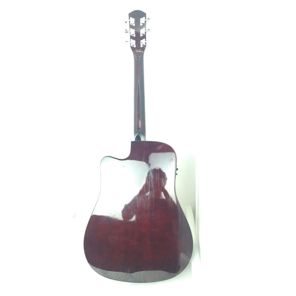fender electro acoustic guitars fender sa105ce electro - acoustic guitar - natural - open box b stock #barcode_202101580382