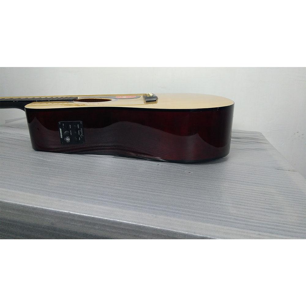 fender electro acoustic guitars fender sa105ce electro - acoustic guitar - natural - open box b stock #barcode_202101580382