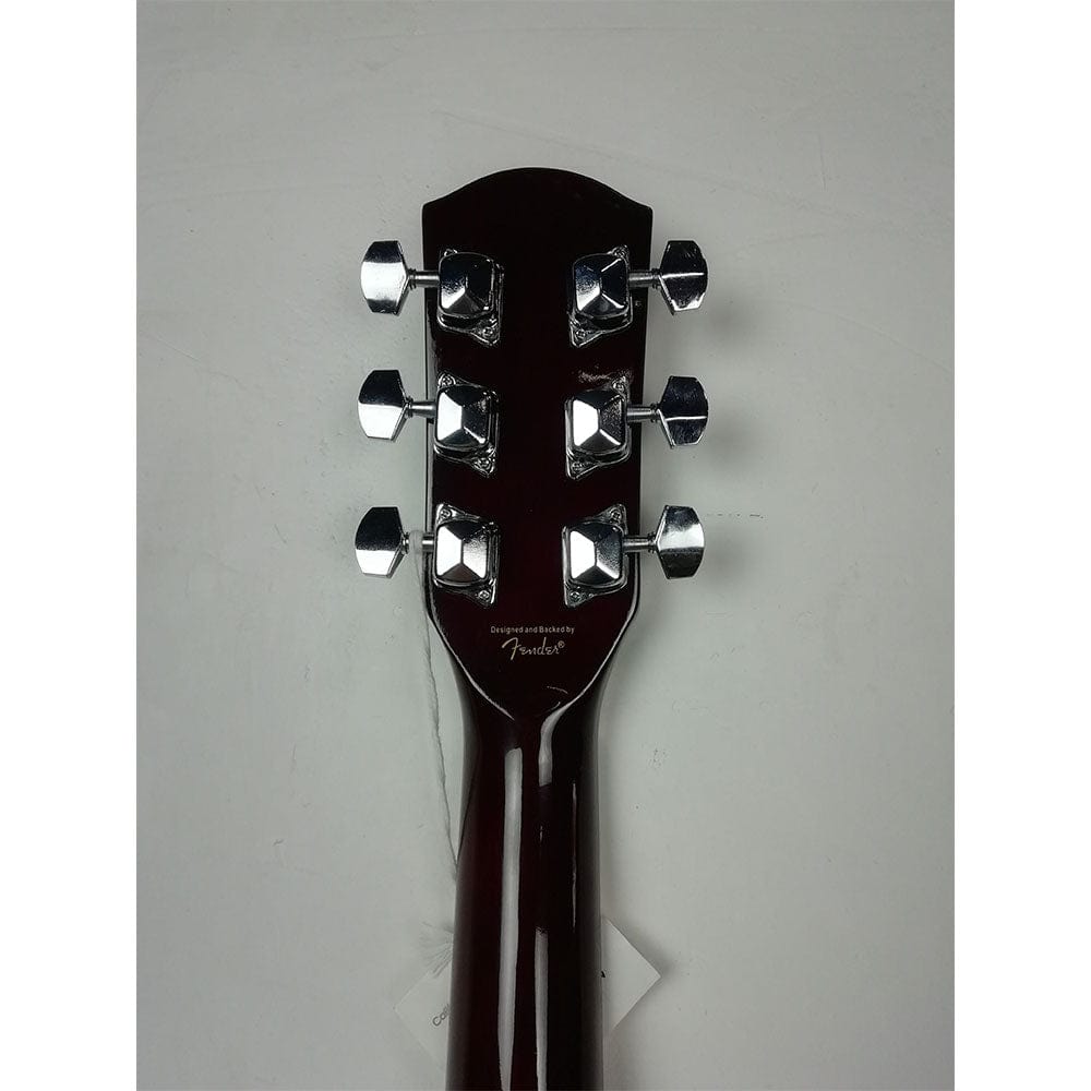 fender electro acoustic guitars fender sa105ce electro - acoustic guitar - natural - open box b stock