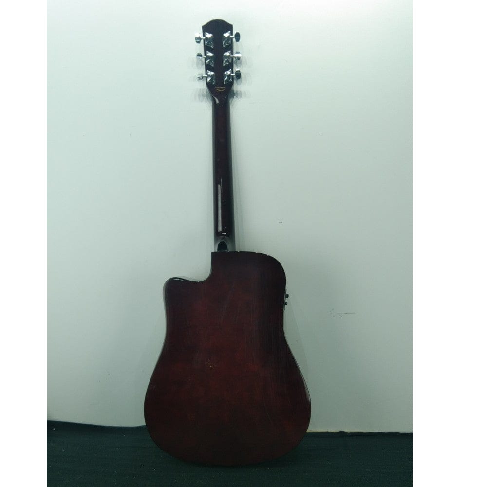 fender electro acoustic guitars fender sa105ce electro - acoustic guitar - natural - open box b stock #barcode_202301880517