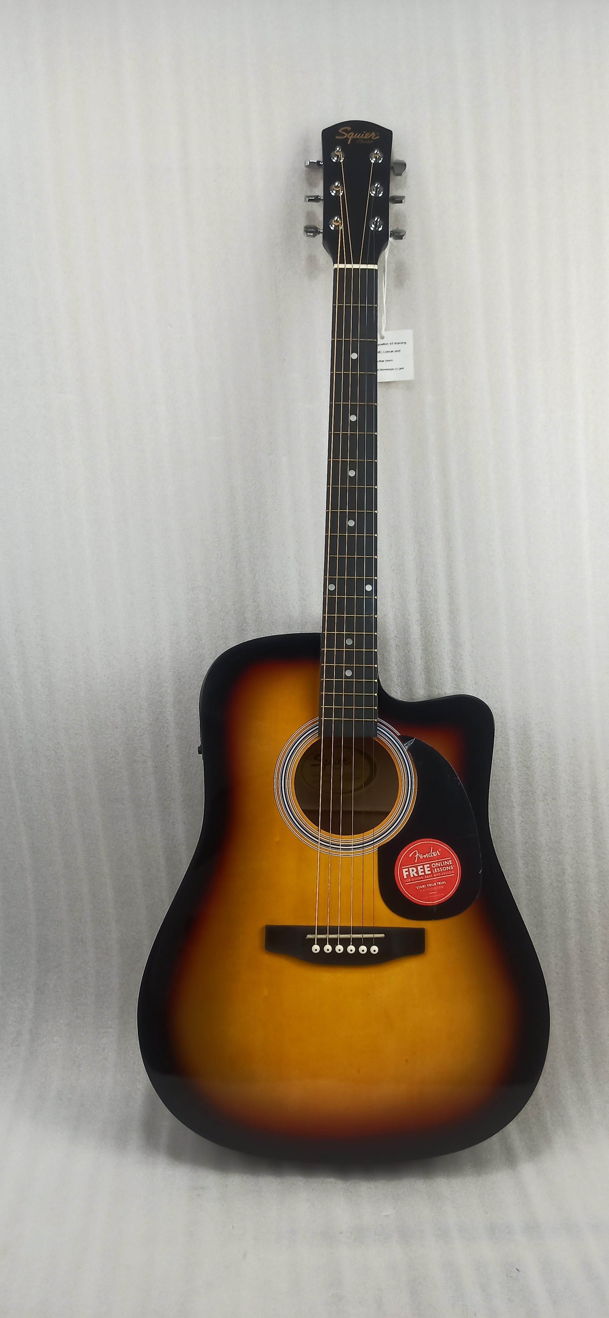 Fender Electro Acoustic Guitars Fender SA105CE Electro - Acoustic Guitar - Open Box #barcode_202501087119