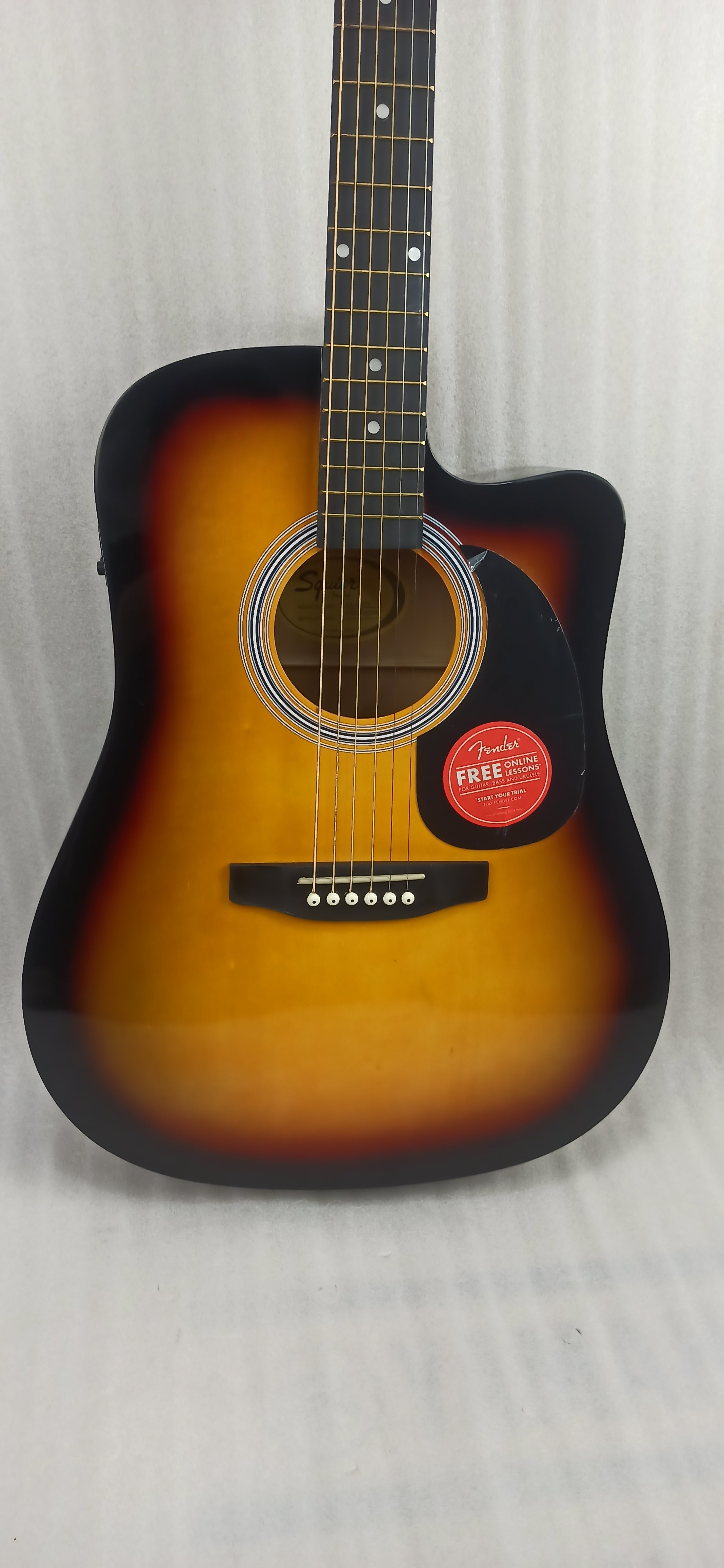 Fender Electro Acoustic Guitars Fender SA105CE Electro - Acoustic Guitar - Open Box #barcode_202501087119