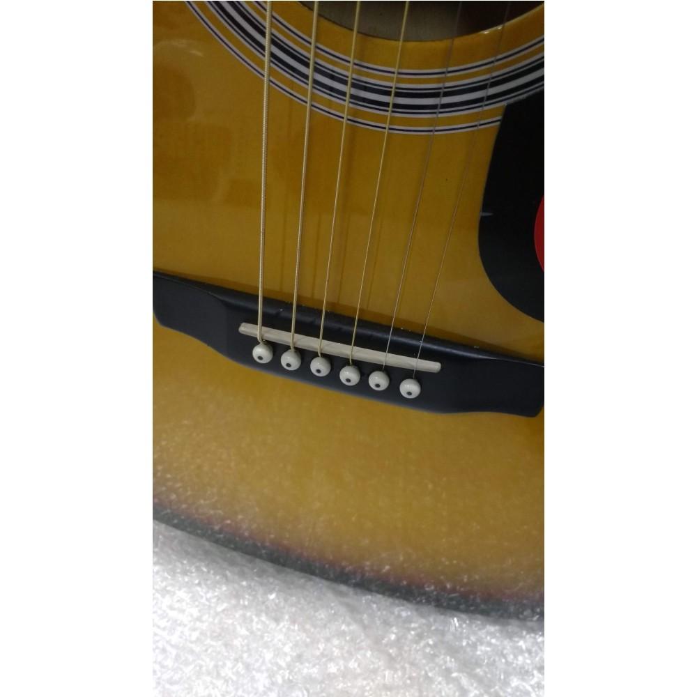 fender electro acoustic guitars fender sa105ce electro - acoustic guitar - sunburst - open box b stock #barcode_475488