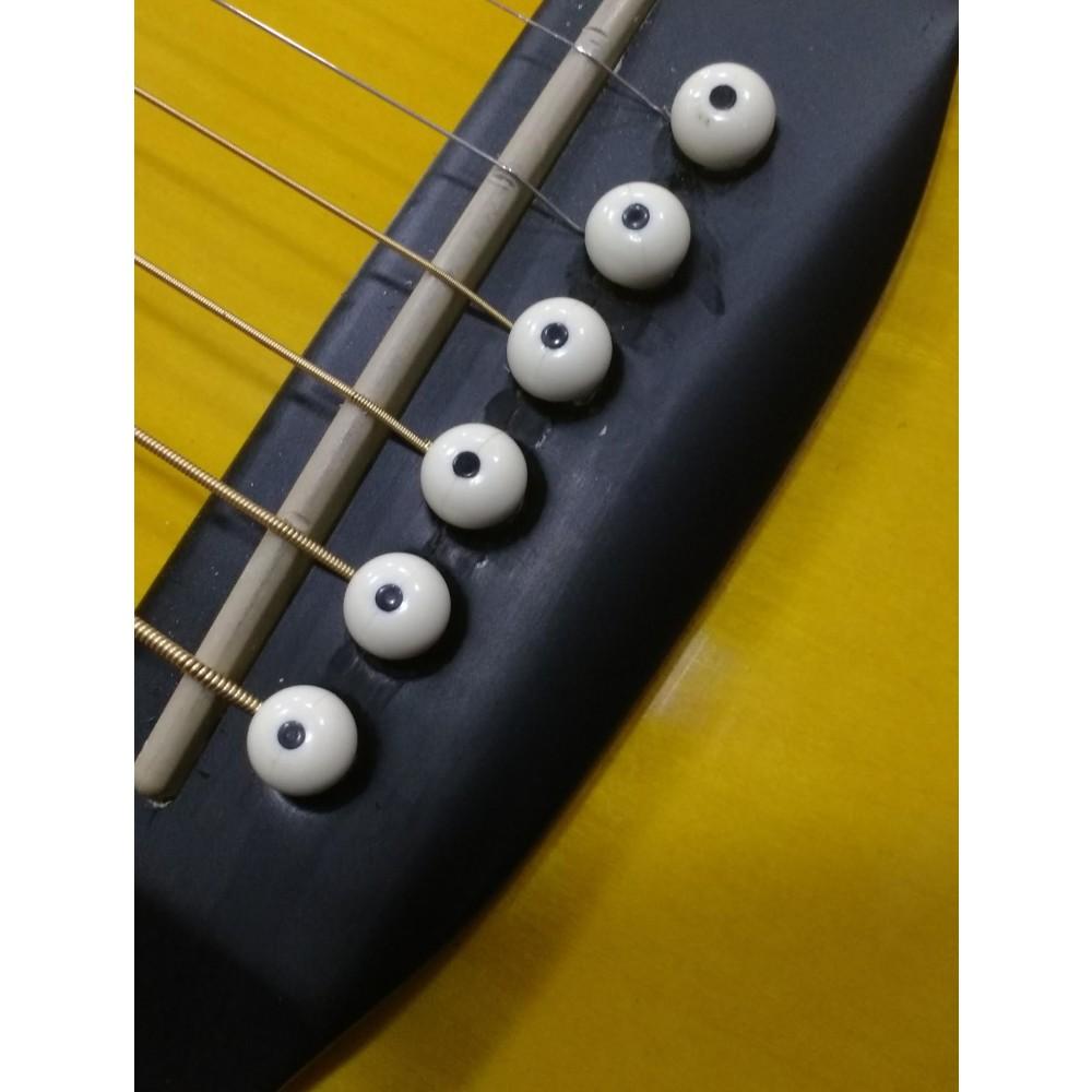 fender electro acoustic guitars fender sa105ce electro - acoustic guitar - sunburst - open box b stock #barcode_475472