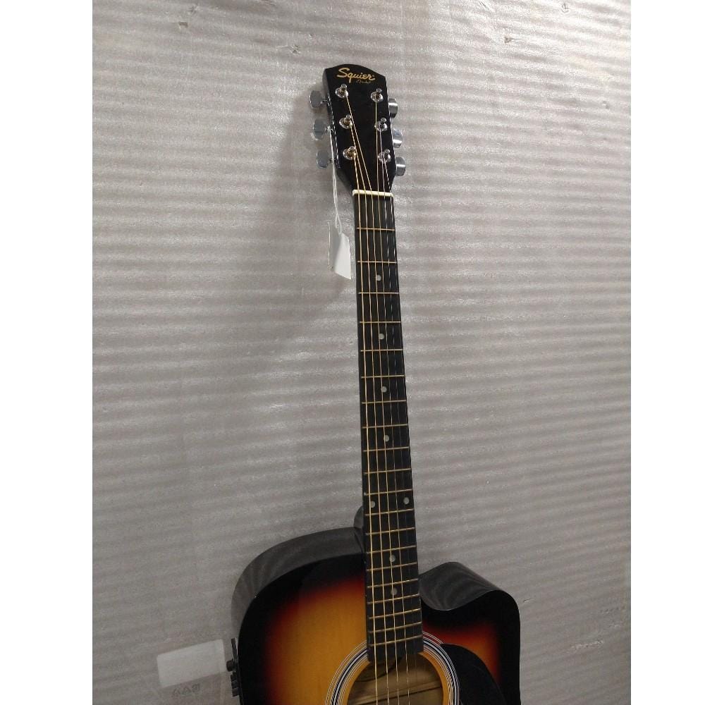 fender electro acoustic guitars fender sa105ce electro - acoustic guitar - sunburst - open box b stock #barcode_202101578526