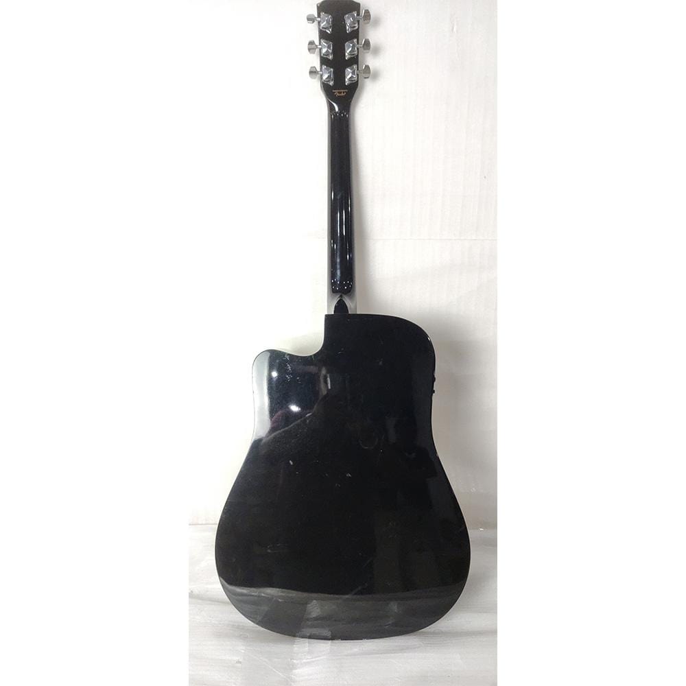 fender electro acoustic guitars fender sa105ce electro - acoustic guitar - sunburst - open box b stock #barcode_391656