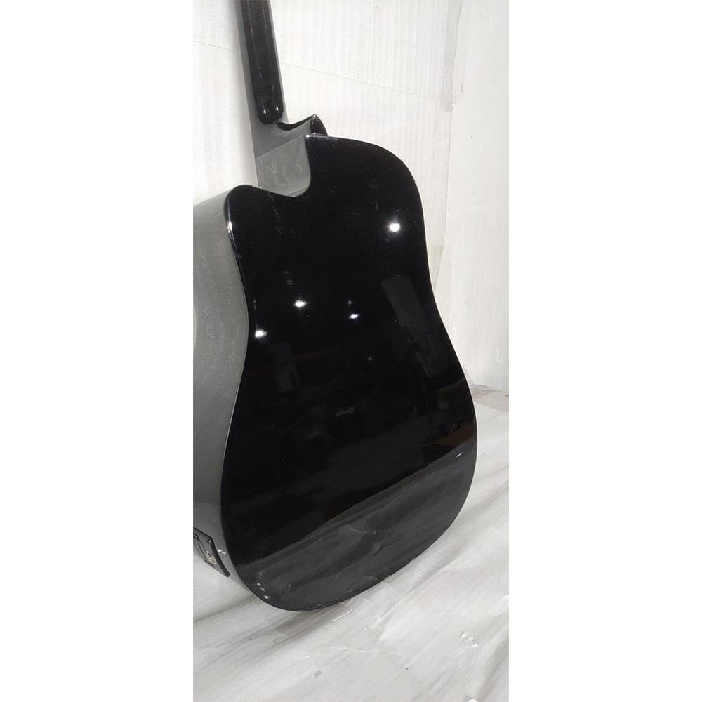 fender electro acoustic guitars fender sa105ce electro - acoustic guitar - sunburst - open box b stock #barcode_391656