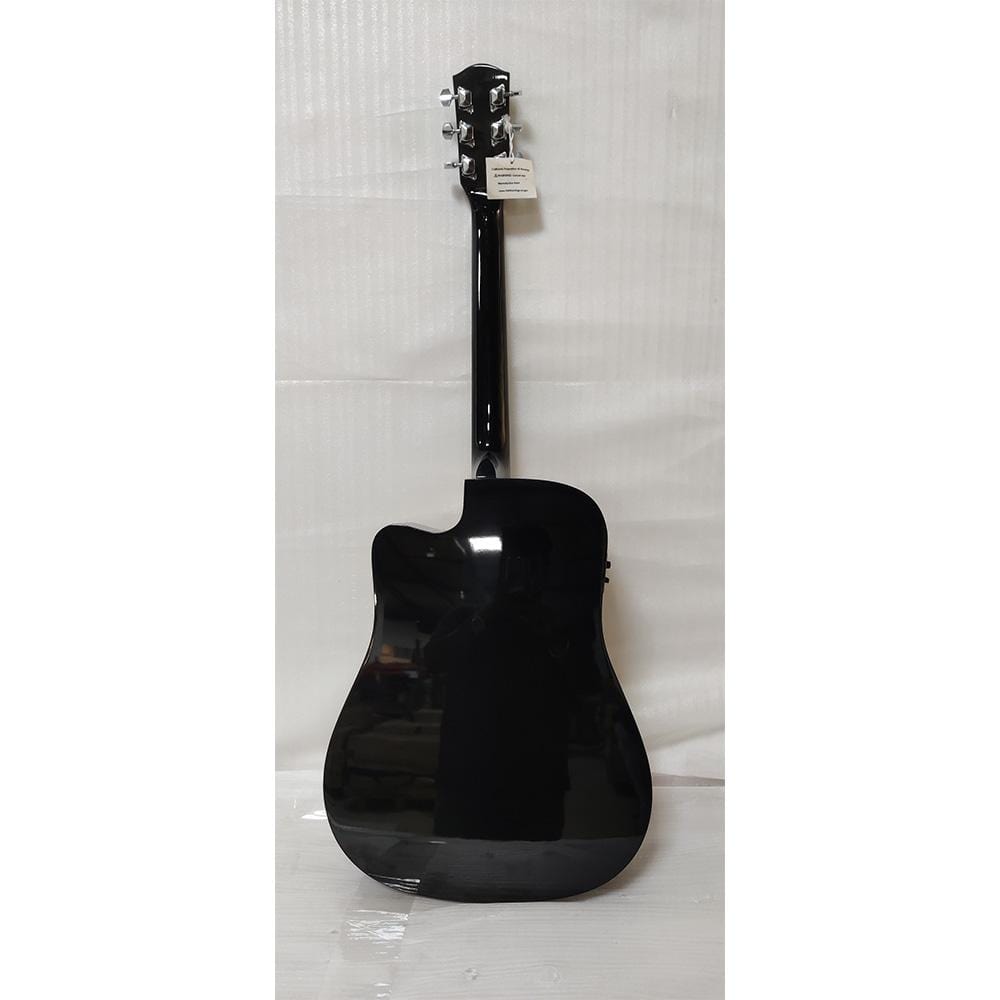 fender electro acoustic guitars fender sa105ce electro - acoustic guitar - sunburst - open box b stock #barcode_202101578528