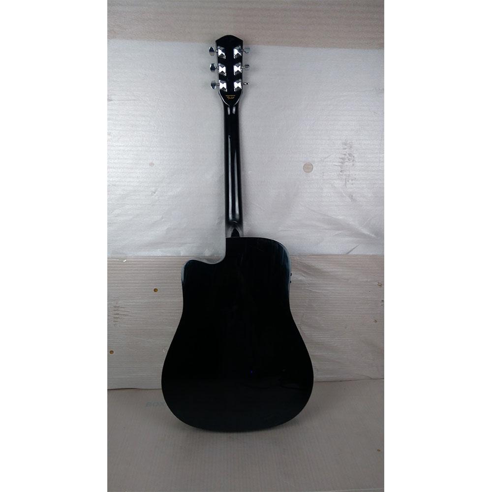 fender electro acoustic guitars fender sa105ce electro - acoustic guitar - sunburst - open box b stock #barcode_449573