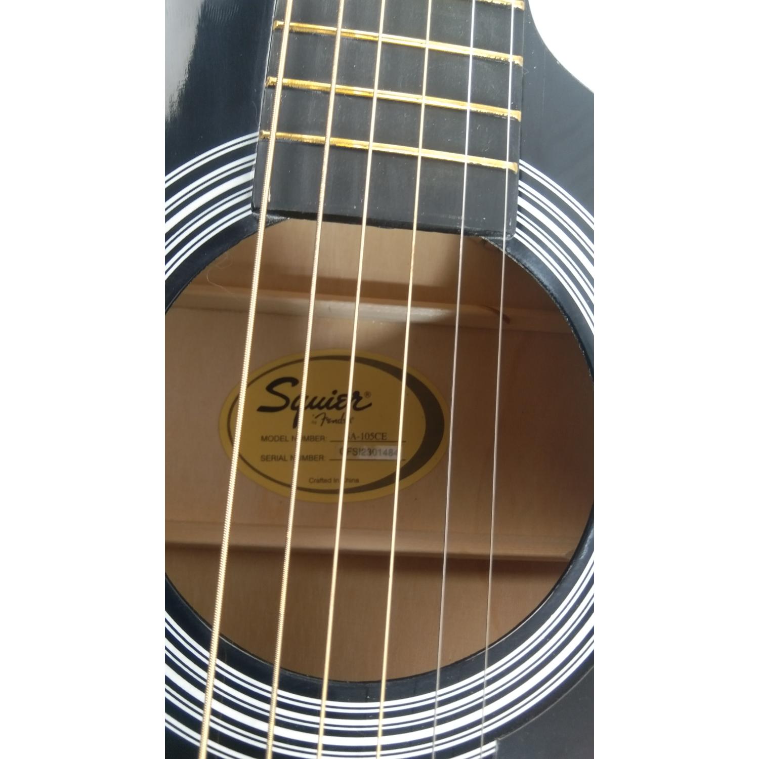 Fender Electro Acoustic Guitars Fender Squier SA-105CE Cutaway Electro Acoustic Guitar - Open Box