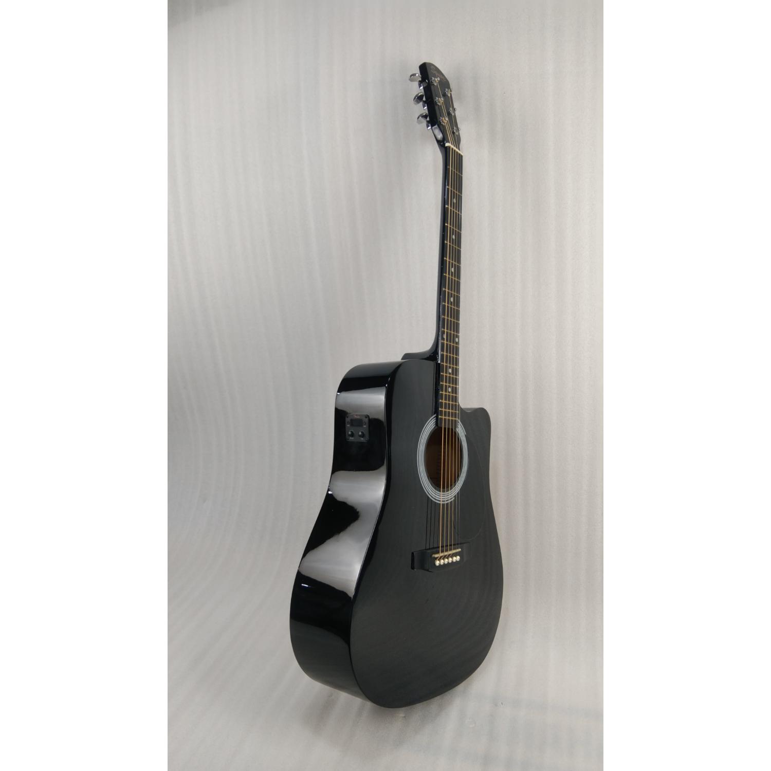 Fender Electro Acoustic Guitars Fender Squier SA-105CE Cutaway Electro Acoustic Guitar - Open Box