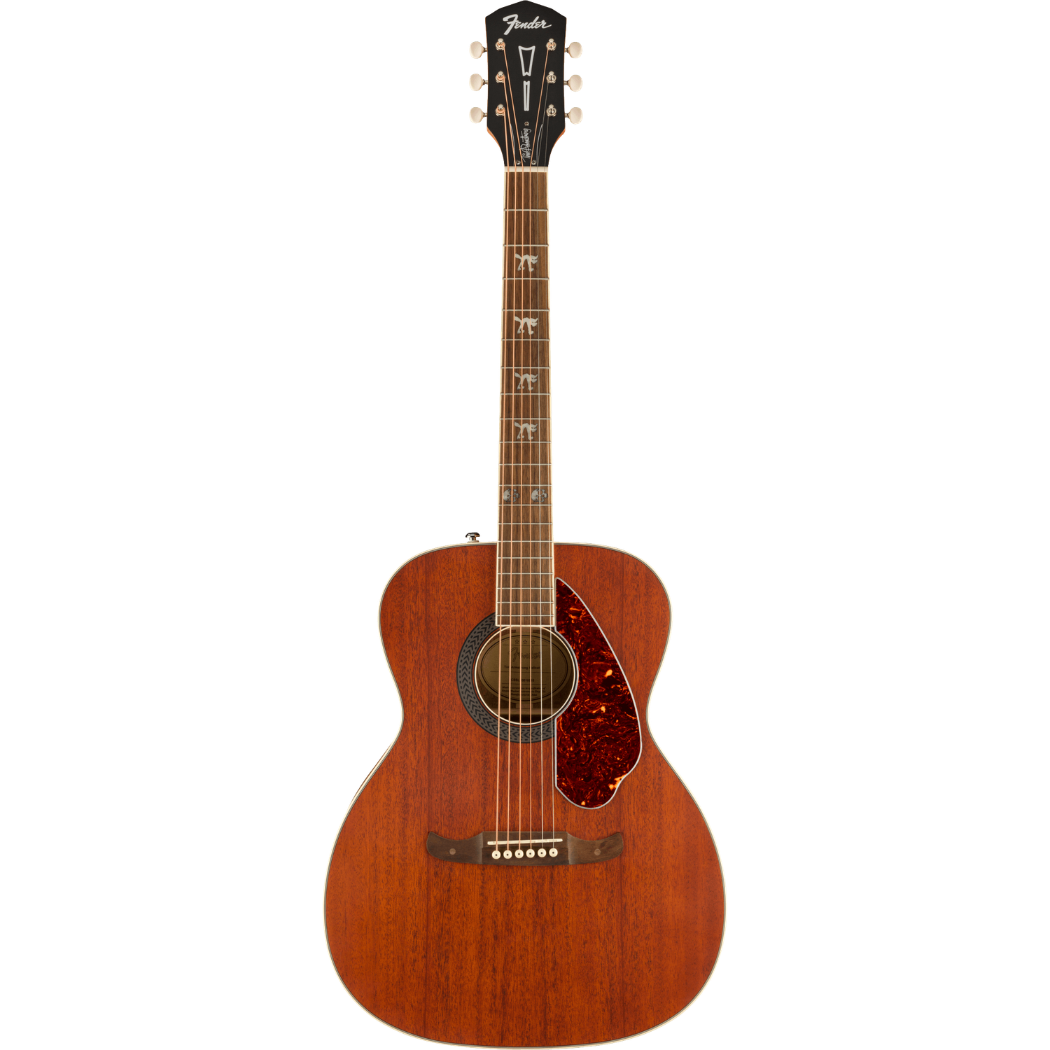 Fender Electro Acoustic Guitars Fender Tim Armstrong Hellcat Electro Acoustic Guitar - Walnut Fretboard - Natural