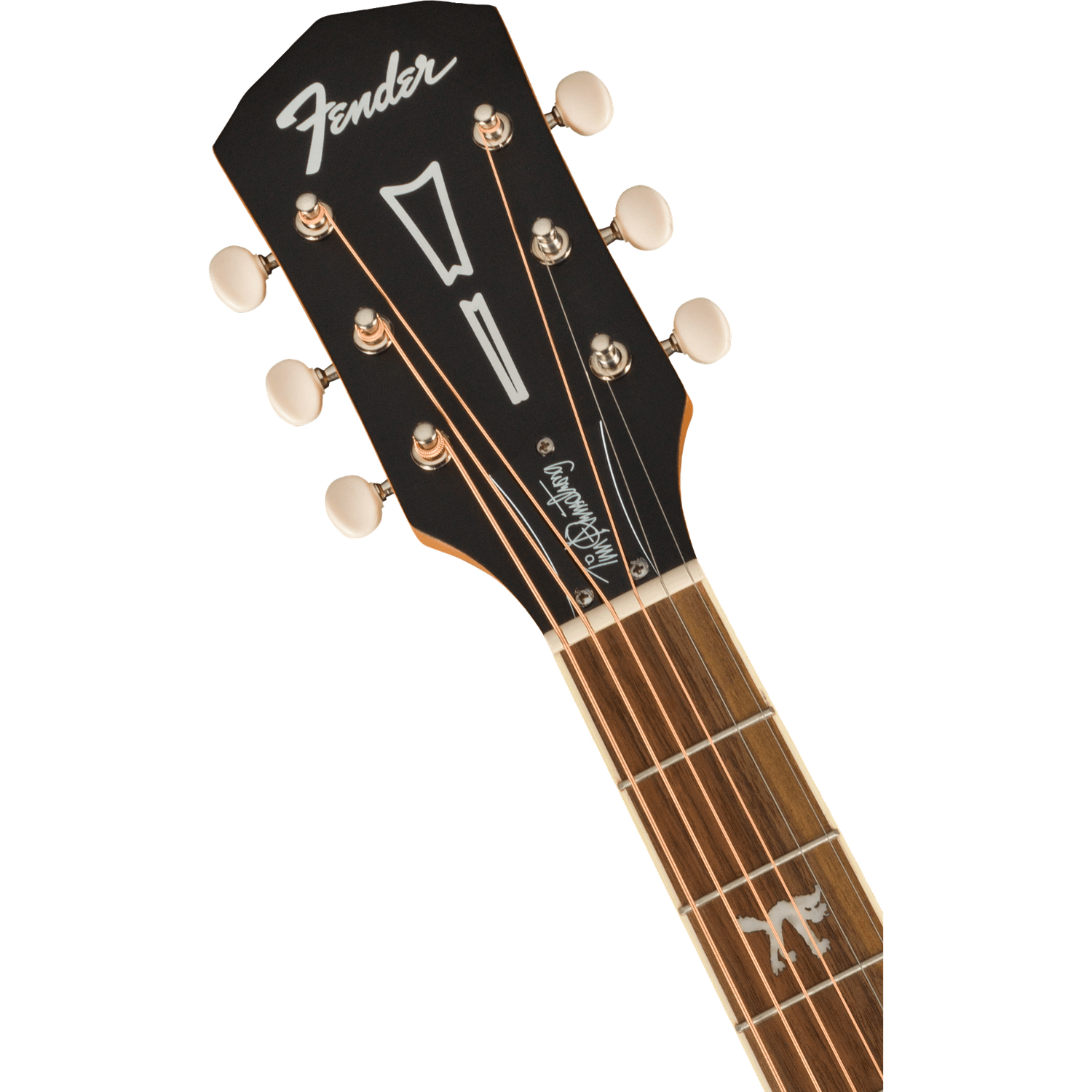 Fender Electro Acoustic Guitars Fender Tim Armstrong Hellcat Electro Acoustic Guitar - Walnut Fretboard - Natural