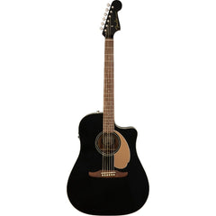 Fender Electro Acoustic Guitars Jetty Black Fender Redondo Player Series Electro-Acoustic Guitar