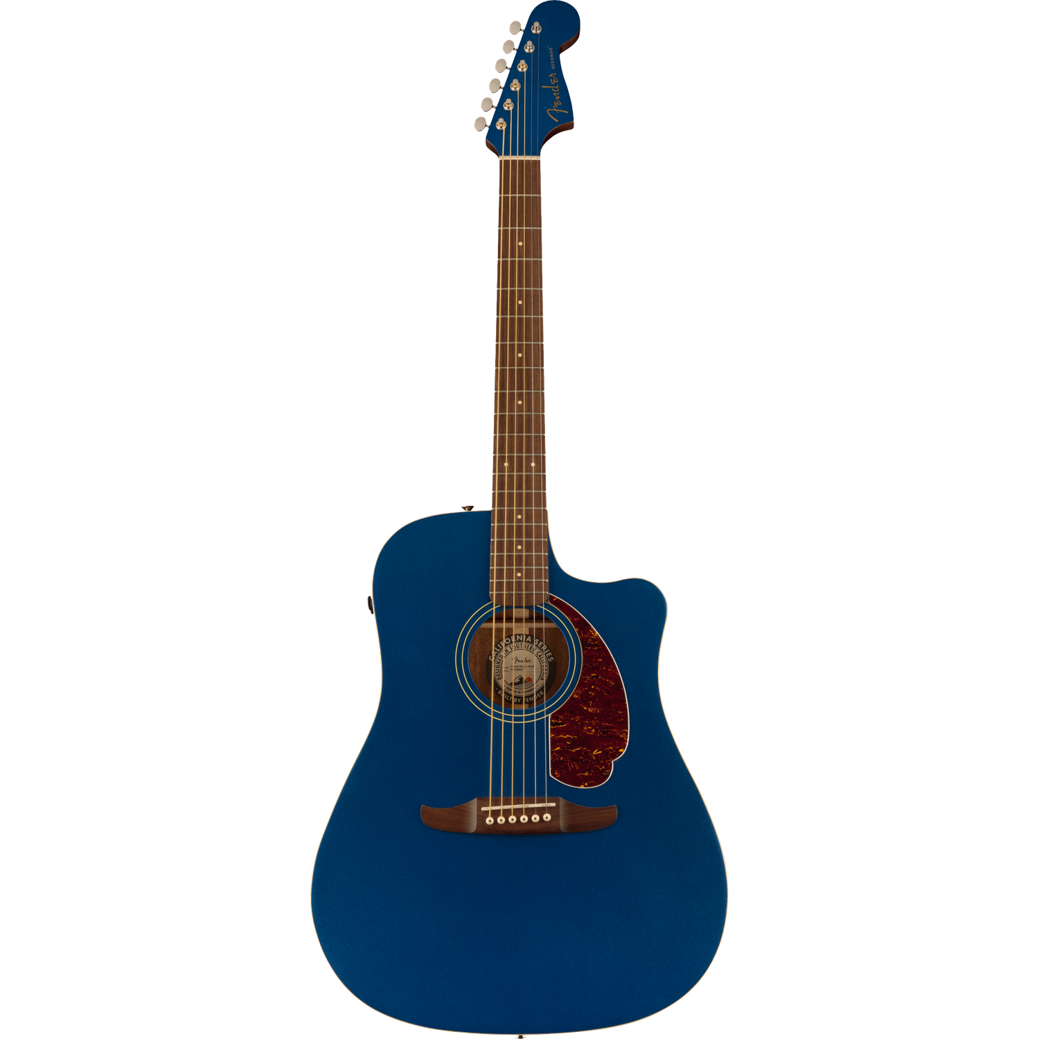 Fender Electro Acoustic Guitars Lake Placid Blue - Tortoiseshell Pickguard Fender Redondo Player Series Electro Acoustic Guitar