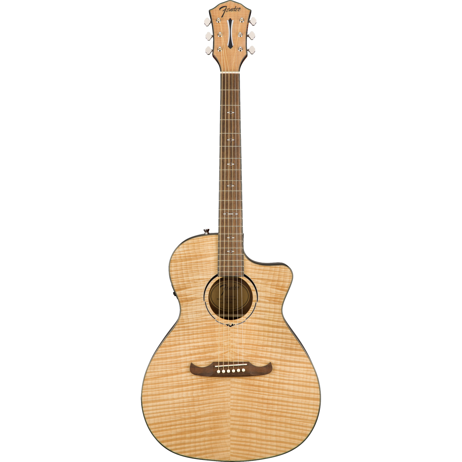 Fender Electro Acoustic Guitars Natural Fender FA-345CE Auditorium Electro Acoustic Guitar