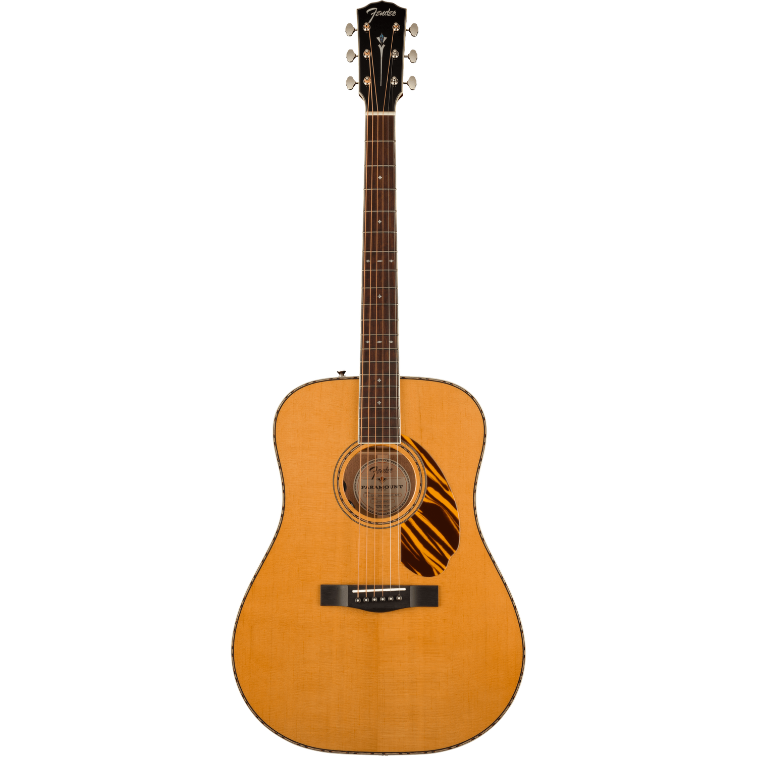 Fender Electro Acoustic Guitars Natural Fender PD 220E Dreadnought Electro Acoustic Guitar with Case #color_natural