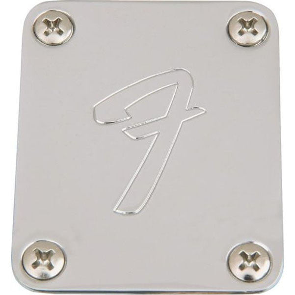 fender guitar accessories fender accesories f-neckplate chrome