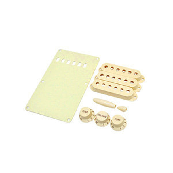 fender guitar accessories fender accessory kit (aged white)