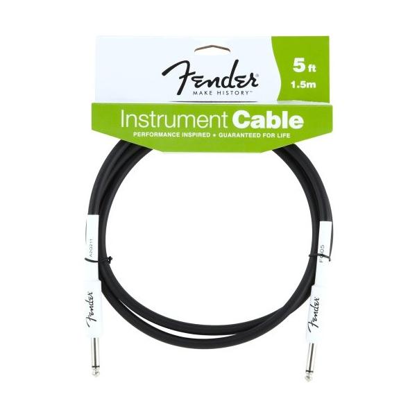 fender guitar cables fender performance series instrument cable (straight-straight) 5ft.(1.5m)