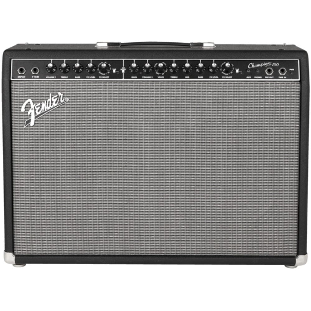 Fender Guitar Combo Amplifiers Fender Champion 100 Watts Guitar Combo Amplifier Bundle
